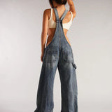 Low Voltage Wide-Leg Overalls
