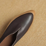 Mocassins en cuir premium