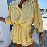 Seabreeze Ruffle Lounge Set