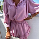 Seabreeze Ruffle Lounge Set