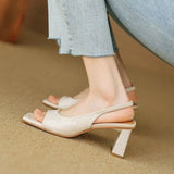 Escarpins en cuir Averra