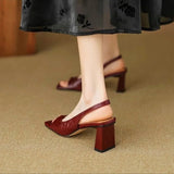 Escarpins en cuir Averra