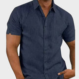 Elian | Lightweight Linen Short-Sleeve Shirt