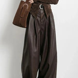 Camden Luxe Faux Leather Pants