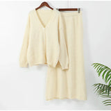 Celeste Fluffy Knit Co-ord Set