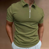 Laluna® | Camiseta Polo Clásica con Cierre