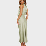 Leti – Long Satin Elegance