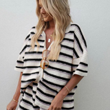 Sunstripe Knit Lounge Set