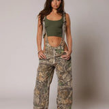 Low Voltage Wide-Leg Overalls