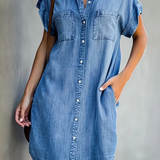 ELENORE - Vestido de denim
