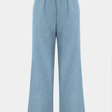 Arden Denim Drawstring Set