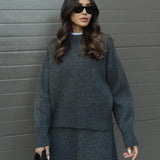 Nadia Knit Sweater Skirt Set