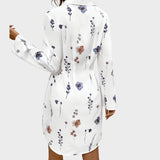 Ellis™ Elegant Floral Print Blouse Dress
