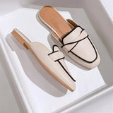 Mules Mary Jane style britannique