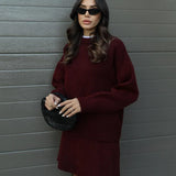 Nadia Knit Sweater Skirt Set