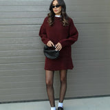 Nadia Knit Sweater Skirt Set
