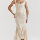 Lily - Long Corset Dress