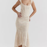 Lily - Long Corset Dress