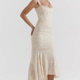 Lily - Long Corset Dress