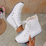 Bottines confort à fermeture éclair