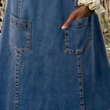 Evie | Soft Denim Dress