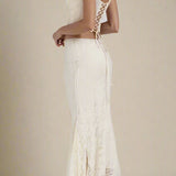 Celestia Lace Wrap Maxi Set