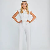 Sculpted Muse Tailored Jumpsuit