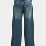 Astra Cut-Out Wide-Leg Jeans