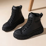 Baskets montantes pour Femmes, Confortables et Épaisses