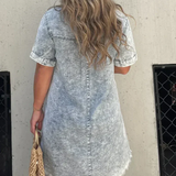 Vera - Vestido Camisón de Jean