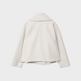 Damen Zweireihiger Mantel | Kurz