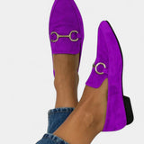 ALEXANDRIA - POINTED SLIP ON LOAFERS