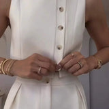 Vienna Tailored Vest & Tapered Pants Set