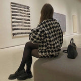 Vienna Houndstooth Two-Piece Set