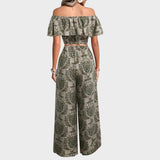 Nova | Relaxed Crop Top & Flow Pants