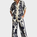 Valeria | Statement Shirt & Pants Set