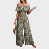 Nova | Relaxed Crop Top & Flow Pants