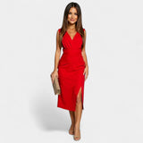 MONA SPLIT DRESS