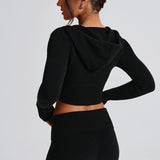 Black Skylar Knit Set