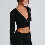 Black Skylar Knit Set