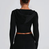 Black Skylar Knit Set