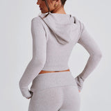 Grey Skylar Knit Set