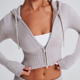 Grey Skylar Knit Set