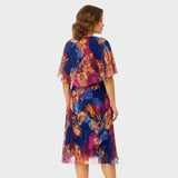 AYALA | COMFORTABLE BELLY COVERAGE CHIFFON DRESS