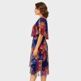 AYALA | COMFORTABLE BELLY COVERAGE CHIFFON DRESS