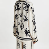 Monaco Ink Print Relaxed Set