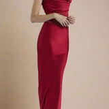 Veloura Cutout Cowl Maxi Set