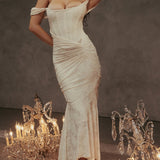 Lily - Long Corset Dress