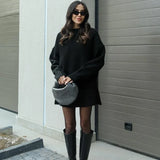 Nadia Knit Sweater Skirt Set