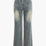 Maverick Studded Panel Jeans